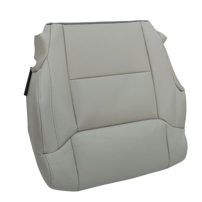 Front Passenger Side Bottom Leather Seat Cover Gray For 2017 2018 Toyota Tundra
