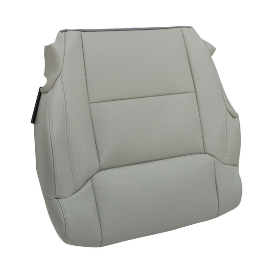 Front Passenger Side Bottom Leather Seat Cover Gray For 2017 2018 Toyota Tundra