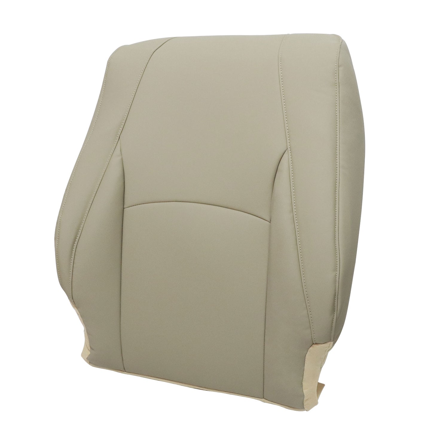 FOR 2004-2009 Lexus RX330 RX400 Driver Side LEAN BACK Leather Seat Cover Tan