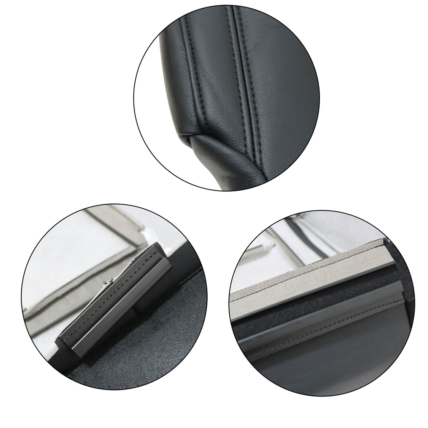 For 2014-2020 Toyota Tundra Passenger Side Bottom Replacement Seat Cover Black