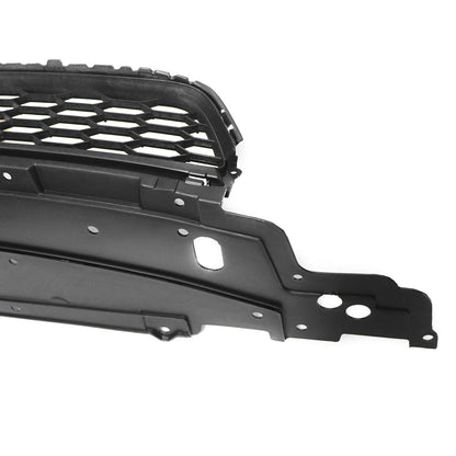 Fit Honda Accord 2013 2014 2015 Front Bumper Lower Grille+Chrome Molding Trim