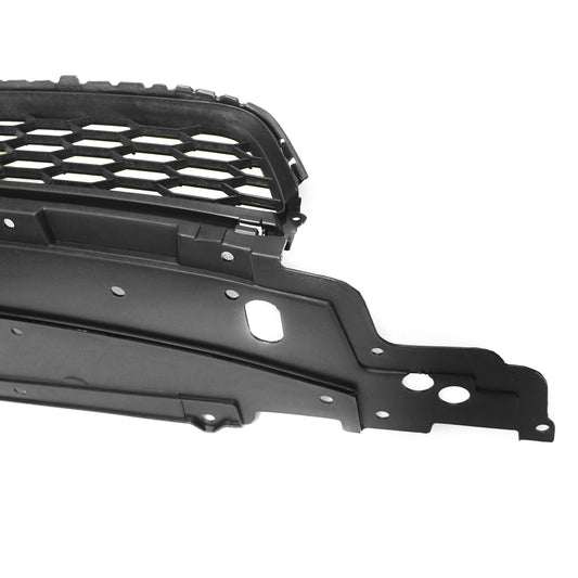 Fit Honda Accord 2013 2014 2015 Front Bumper Lower Grille+Chrome Molding Trim