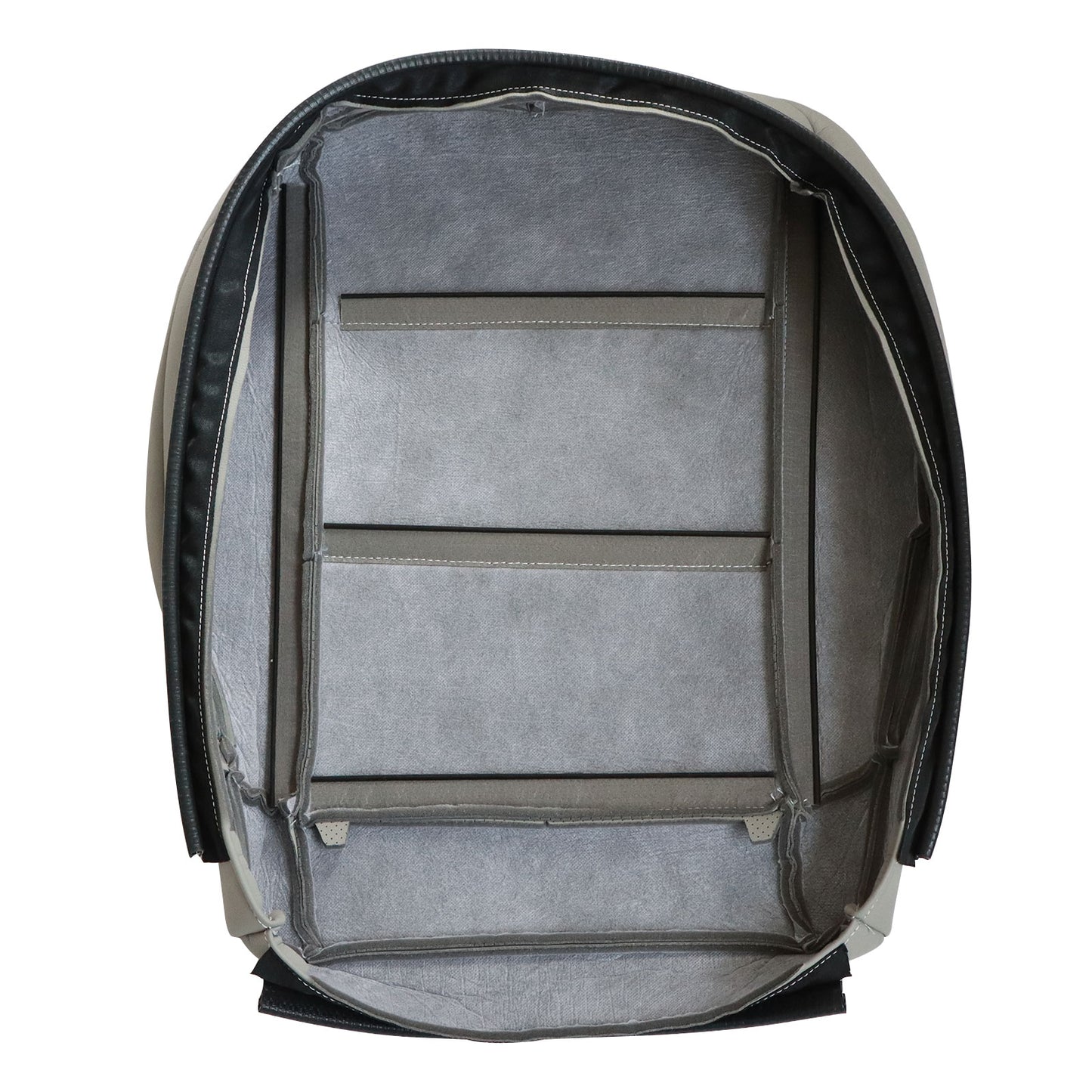 Front Driver Bottom Perf Leather Cover Gray For 2005-2007 Mercedes Benz C230