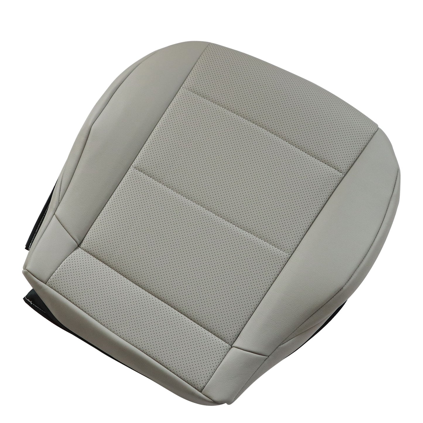 Front Driver Bottom Perf Leather Cover Gray For 2005-2007 Mercedes Benz C230
