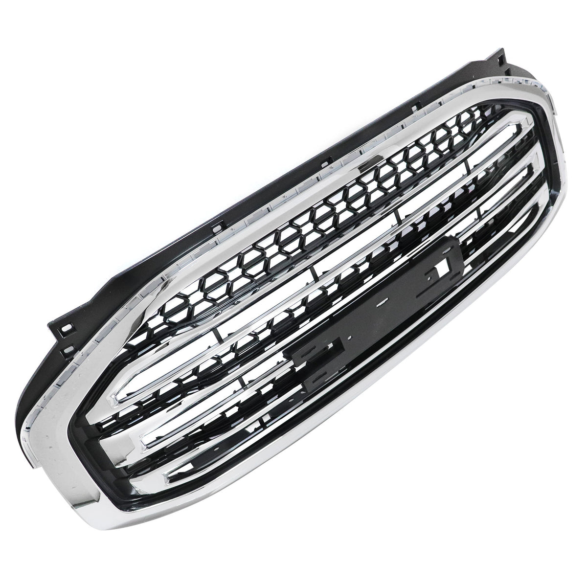 Labwork Front Upper Grille Assembly For GMC Acadia Denali 2017-2019 Chrome