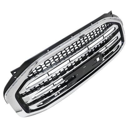 Labwork Front Upper Grille Assembly For GMC Acadia Denali 2017-2019 Chrome