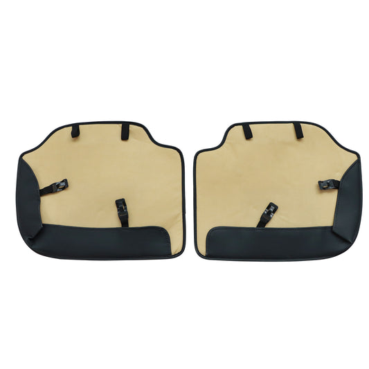 For Toyota RAV4 Tacoma Avalon Camry Car Front & Rear 5-Seat Covers Faux Leather
