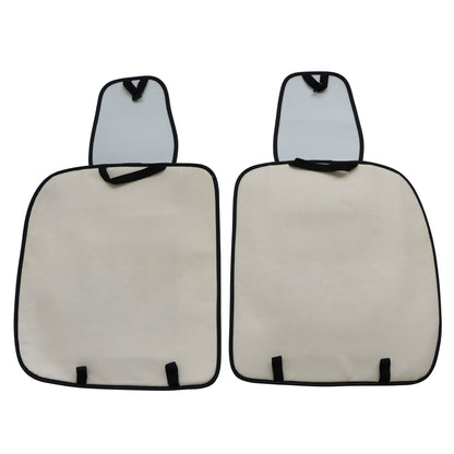 For Toyota RAV4 Tacoma Avalon Camry Car Front & Rear 5-Seat Covers Faux Leather