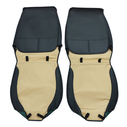 For Toyota RAV4 Tacoma Avalon Camry Car Front & Rear 5-Seat Covers PU Leather