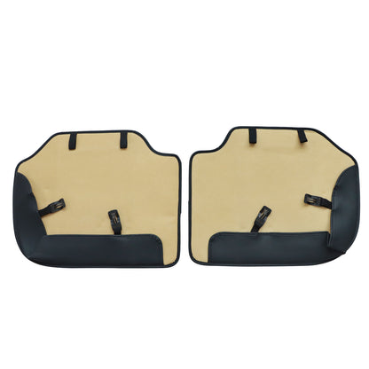 For Toyota RAV4 Tacoma Avalon Camry Car Front & Rear 5-Seat Covers PU Leather