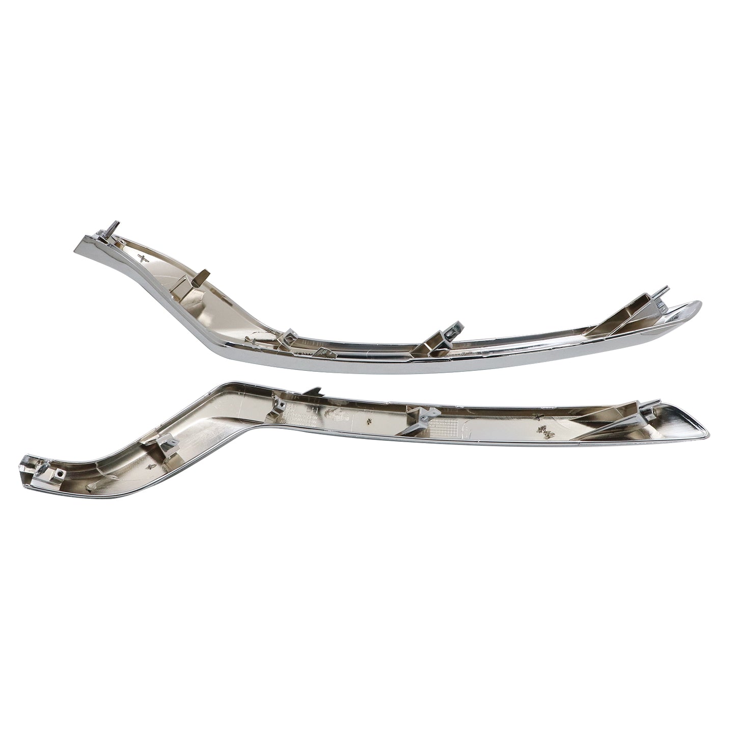 New Front Lower Bumper Trim Moldings Kit Chrome Fits Ford Explorer 2018 2019 US