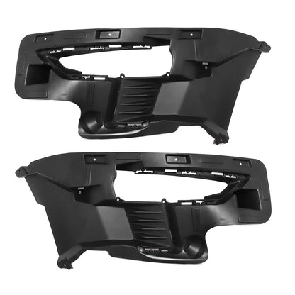 New Front Lower Bumper Trim Moldings Kit Chrome Fits Ford Explorer 2018 2019 US