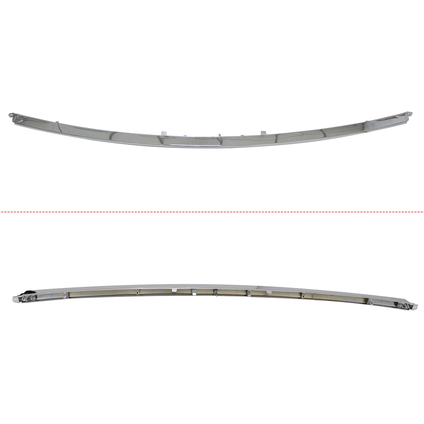 New Front Lower Bumper Trim Moldings Kit Chrome Fits Ford Explorer 2018 2019 US