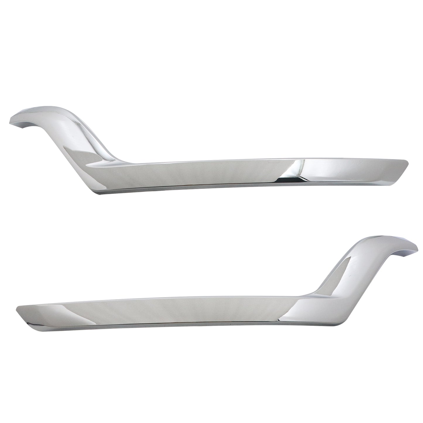 New Front Lower Bumper Trim Moldings Kit Chrome Fits Ford Explorer 2018 2019 US