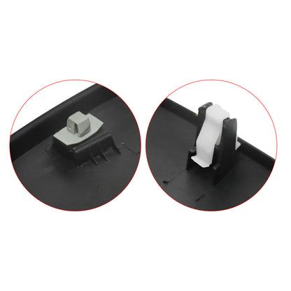 Rear Right Side Wheel Opening Molding Matte Black Fit Honda HR-V 2019-2022
