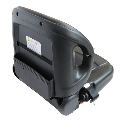 New For Toyota Forklift Seat With Seatbelt & Switch Adjustable Back Universal