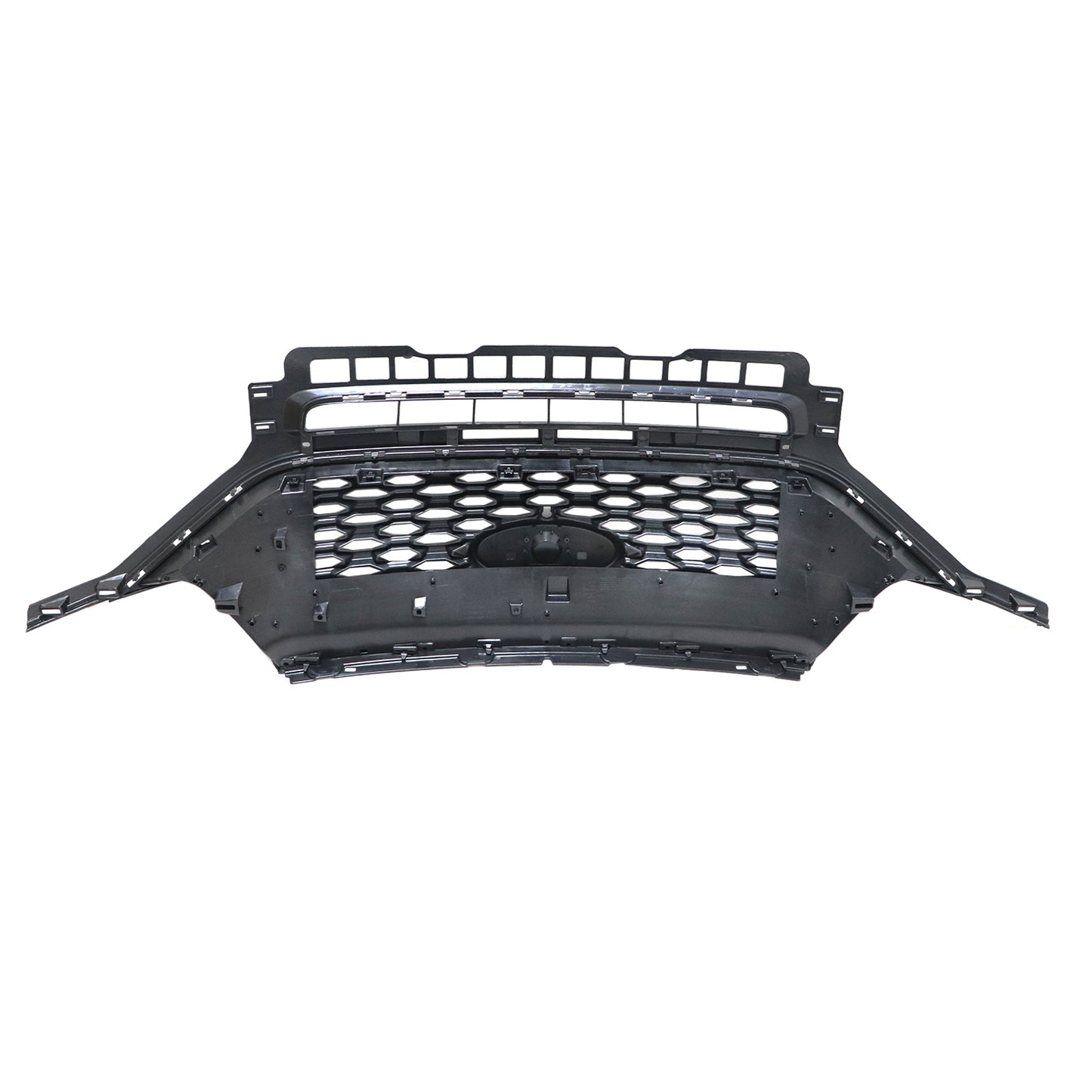 Front Upper Grille Grill Assembly Gloss Black For Ford Explorer ST 2020-2023 US