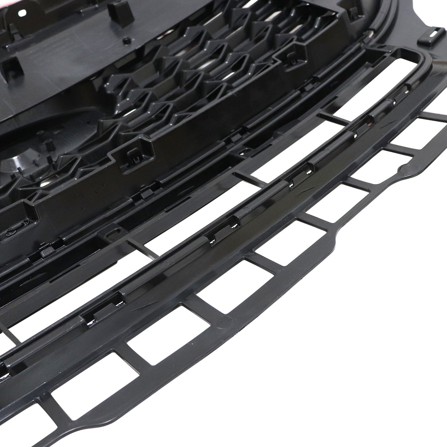 Front Upper Grille Grill Assembly Gloss Black For Ford Explorer ST 2020-2023 US