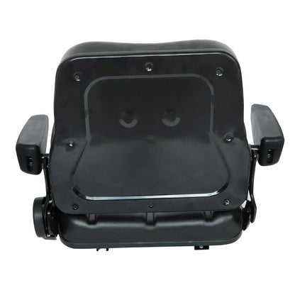 Universal Lawn Mower Tractor Seat Forklift Seat Adjustable With Armrest