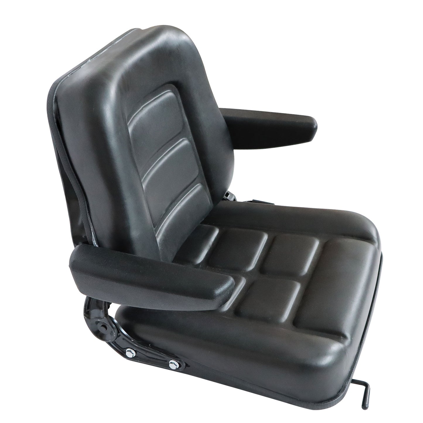 Universal Lawn Mower Tractor Seat Forklift Seat Adjustable With Armrest