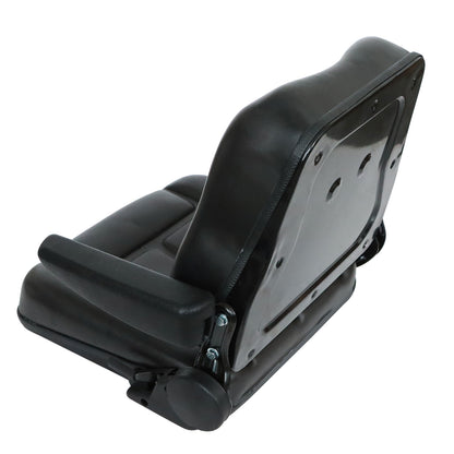 Universal Lawn Mower Tractor Seat Forklift Seat Adjustable With Armrest