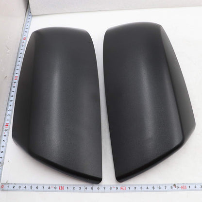 For Toyota Tundra Sequoia 2007-2022 Gloss Black Side Top Half Mirror Cap Cover