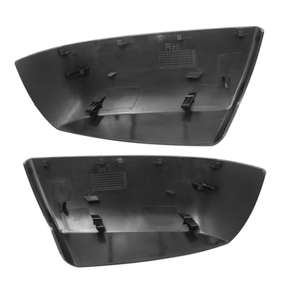 For Toyota Tundra Sequoia 2007-2022 Gloss Black Side Top Half Mirror Cap Cover