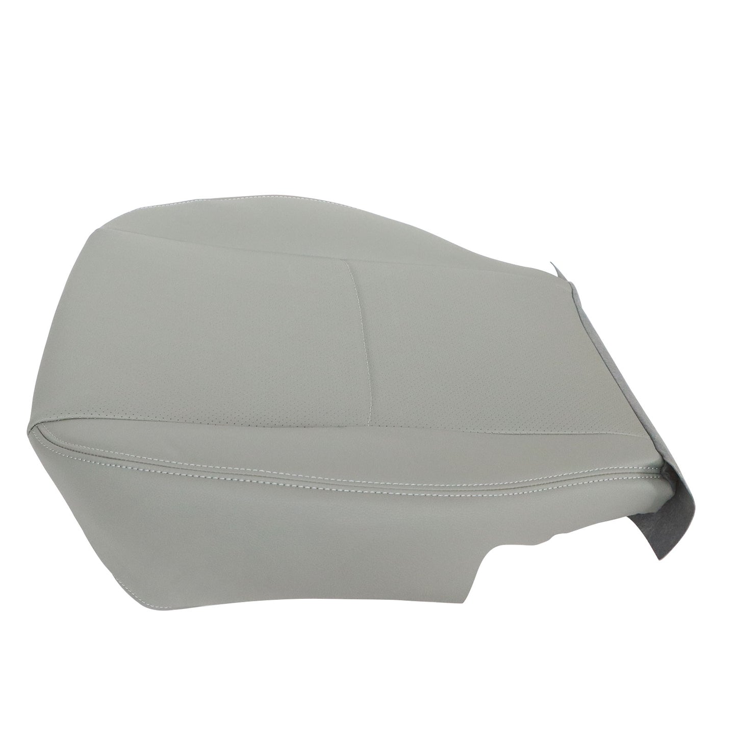 For 2014-2016 Subaru Forester Driver Bottom Replacement Leather Seat Cover Gray