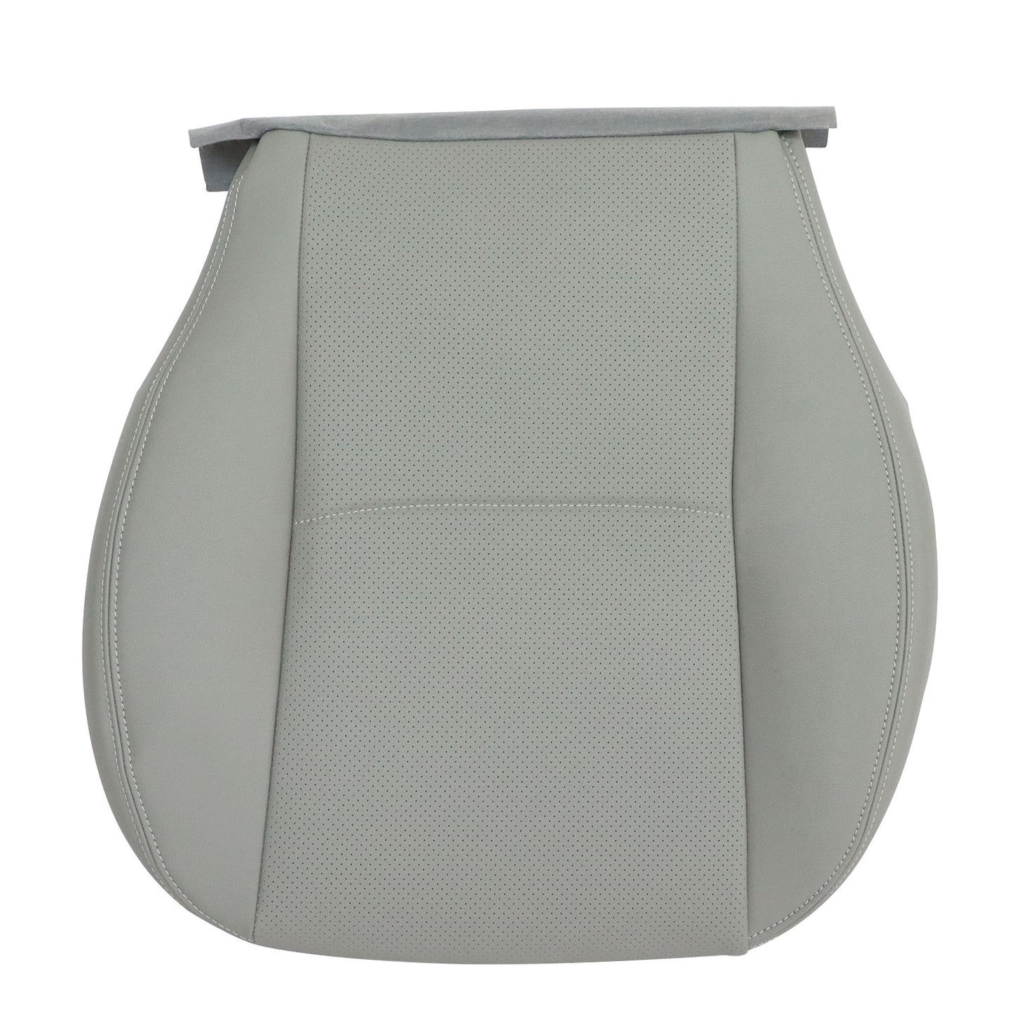 For 2014-2016 Subaru Forester Driver Bottom Replacement Leather Seat Cover Gray