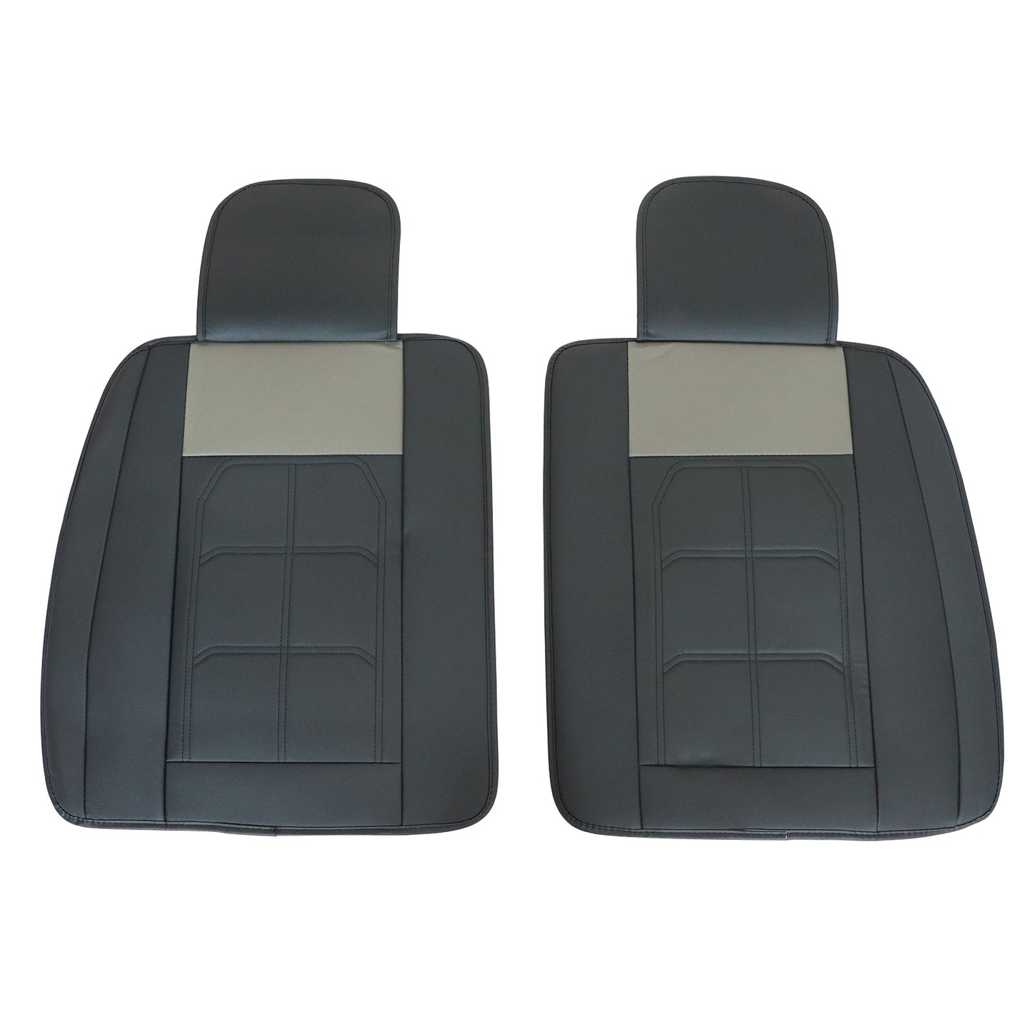 For Toyota RAV4 Prius Sienna Avalon Car Front & Rear 5-Seat Covers Faux Leather