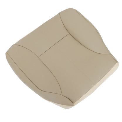 Front Driver Bottom Leather Seat Cover Tan For 98-02 Dodge Ram 1500 2500 3500