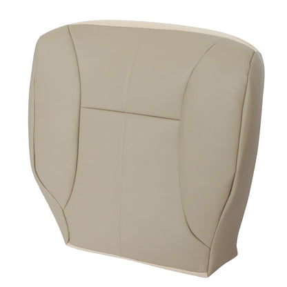Front Driver Bottom Leather Seat Cover Tan For 98-02 Dodge Ram 1500 2500 3500