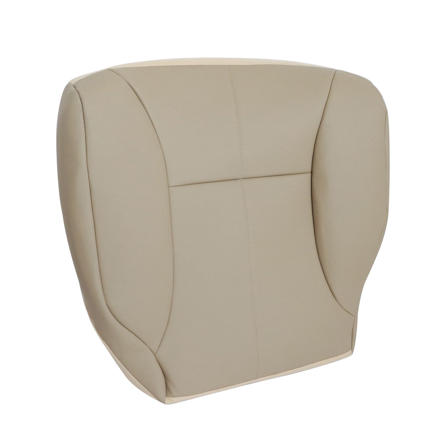 Front Driver Bottom Leather Seat Cover Tan For 98-02 Dodge Ram 1500 2500 3500