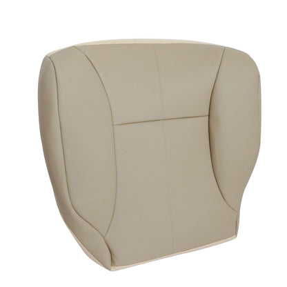 Front Driver Bottom Leather Seat Cover Tan For 98-02 Dodge Ram 1500 2500 3500