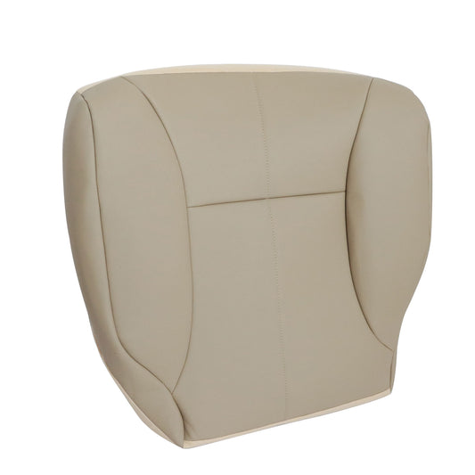 Front Driver Bottom Leather Seat Cover Tan For 98-02 Dodge Ram 1500 2500 3500