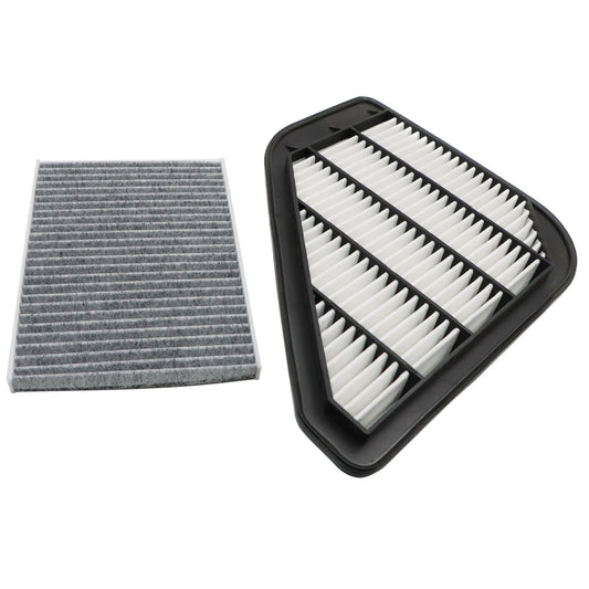 US Engine & Carbonized Cabin Air Filter For 08-17 ENCLAVE TRAVERSE ACADIA 3.6L
