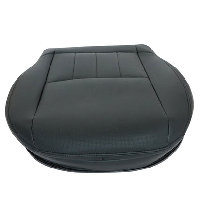 For 2006 2007 Benz C280 Driver Side Bottom Perforated Leather Seat Cover Black