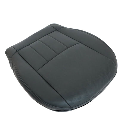 For 2006 2007 Benz C280 Driver Side Bottom Perforated Leather Seat Cover Black