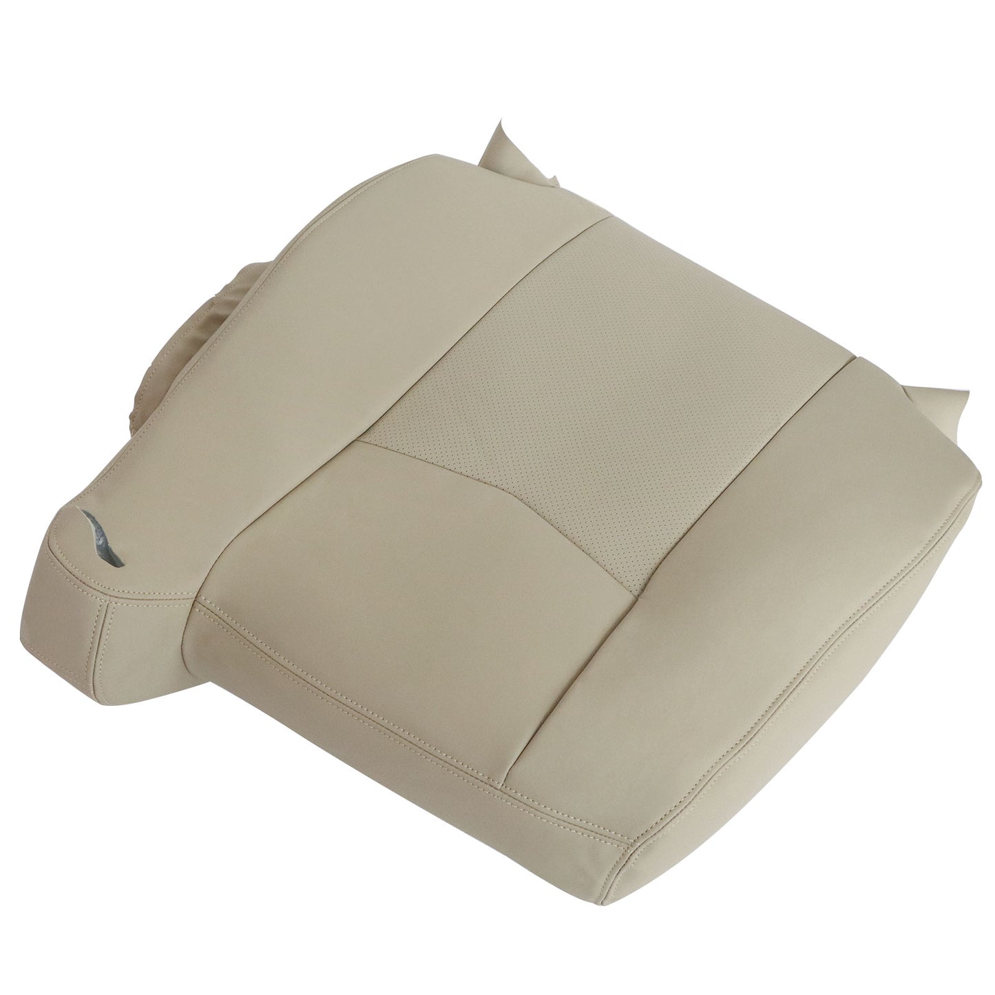 Front Driver Side Top Leather Seat Cover Tan For 2004 2005 2006 Cadillac SRX