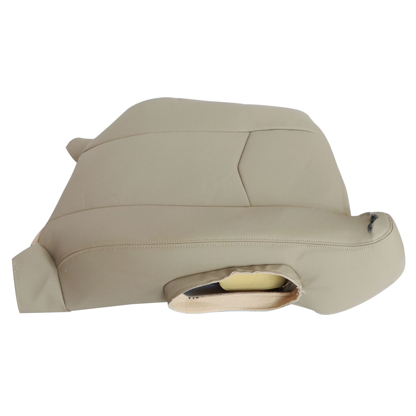 Front Driver Side Top Leather Seat Cover Tan For 2004 2005 2006 Cadillac SRX
