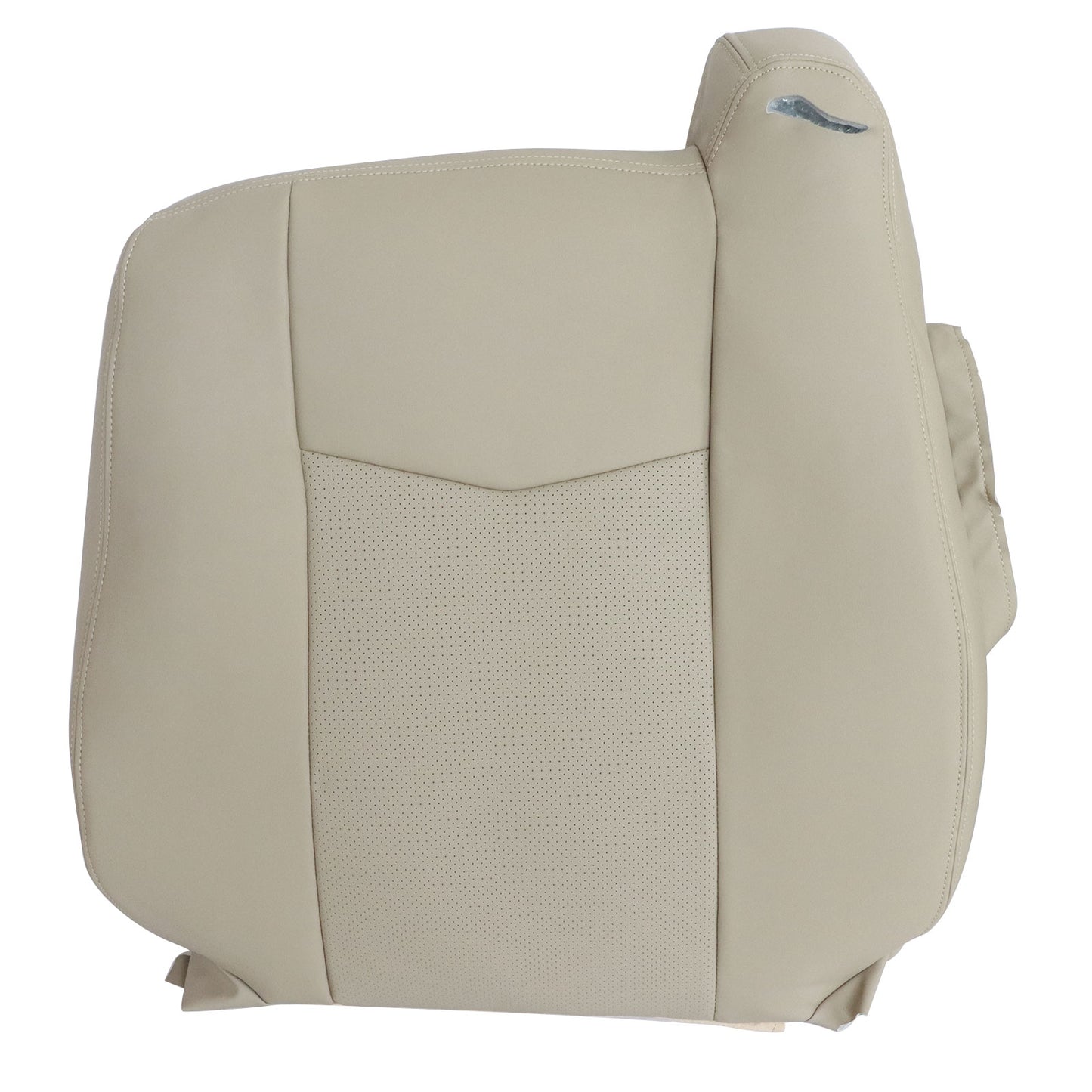 Front Driver Side Top Leather Seat Cover Tan For 2004 2005 2006 Cadillac SRX