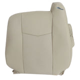 Front Driver Side Top Leather Seat Cover Tan For 2004 2005 2006 Cadillac SRX