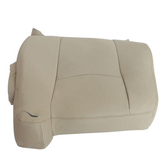 Front Driver Side Top Leather Seat Cover Tan For 2004 2005 2006 Cadillac SRX