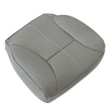 Front Driver Bottom Leather Seat Cover Gray For 98-02 Dodge Ram 1500 2500 3500