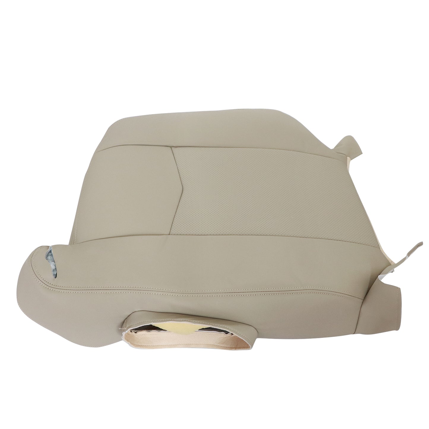 Front Passenger Side Top Leather Seat Cover Tan For 2004 2005 2006 Cadillac SRX