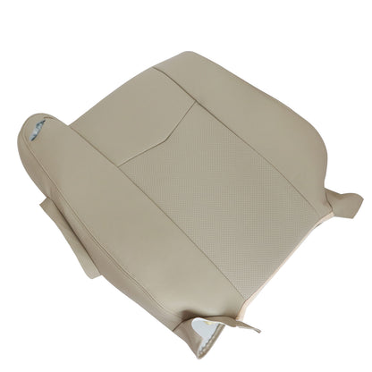 Front Passenger Side Top Leather Seat Cover Tan For 2004 2005 2006 Cadillac SRX