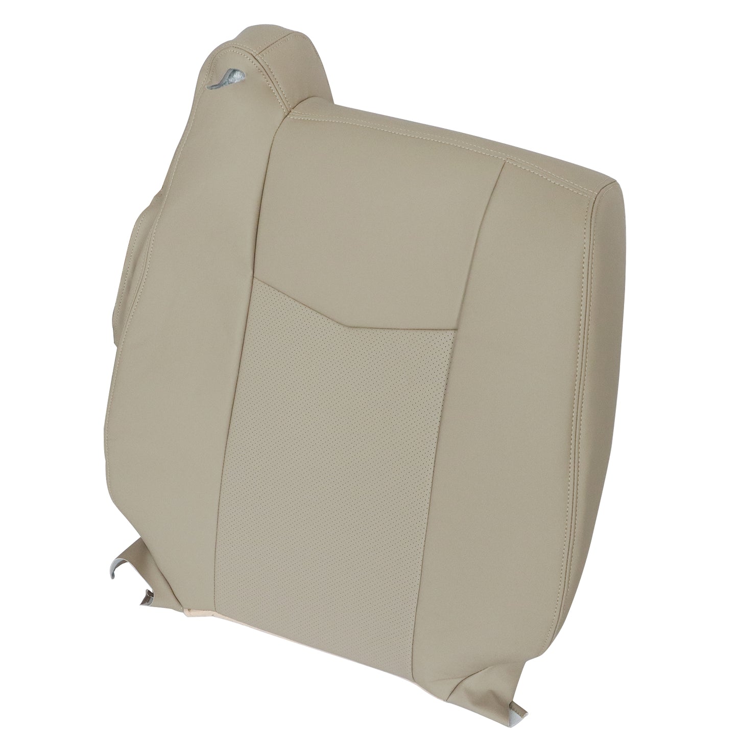 Front Passenger Side Top Leather Seat Cover Tan For 2004 2005 2006 Cadillac SRX