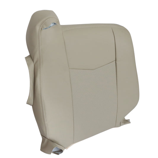 Front Passenger Side Top Leather Seat Cover Tan For 2004 2005 2006 Cadillac SRX