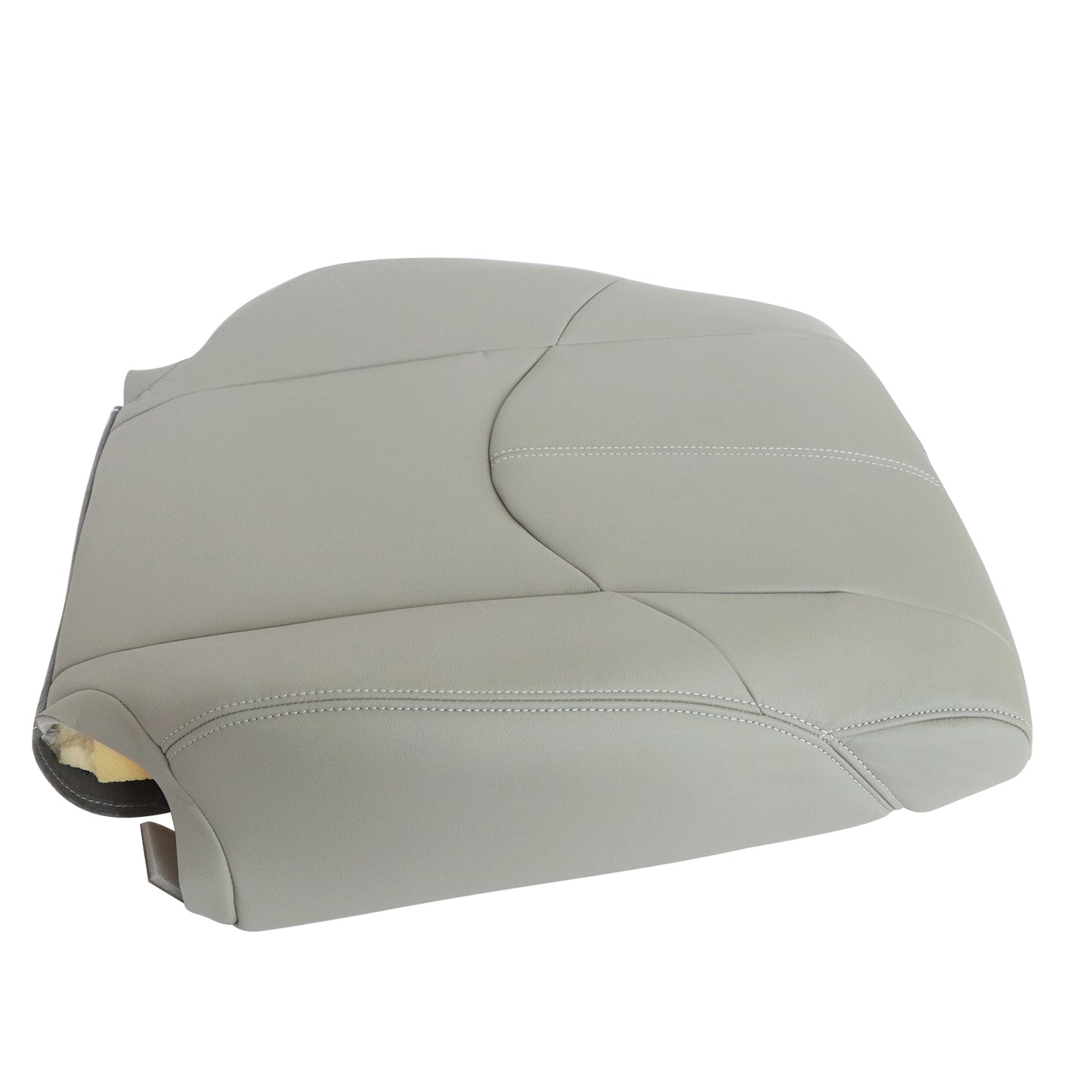 1999-03 For Lexus RX300 Passenger Top Back Replacement Leather Seat Cover Gray