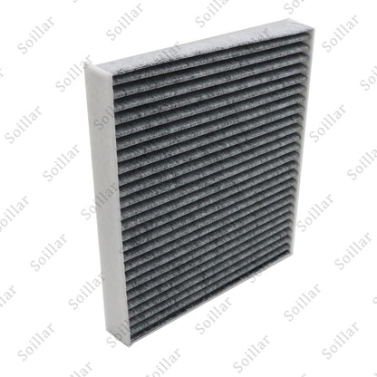New 2x Fits 2014-2019 INFINITI Q50 Charcoal Cabin Air Filter + Engine Air Filter